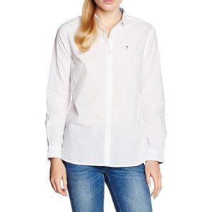 Tommy Hilfiger dámská bílá košile Basic - KAZOVÉ - S (100)